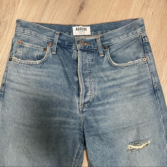AGOLDE Jamie High Rise Classic Jeans - Picture 5 of 10